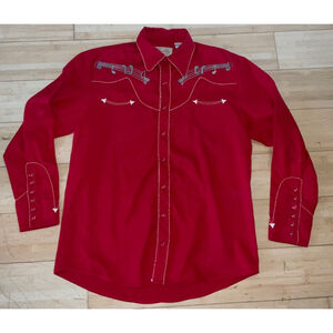 scully western top musical size m